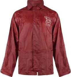 C-Line Regenpak Met Capuchon - Rood - Reflecterend - Nieuw Model - Volwassen Maat L -Regenjas En Paraplu 1107x1200 4