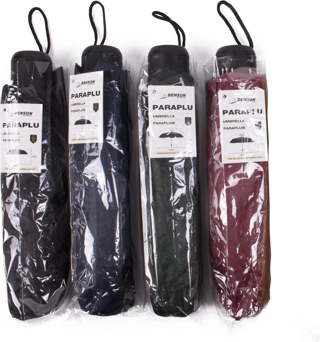 Benson Mini Paraplu - Kleur - Universeel - Ø 90 cm Benson Mini Paraplu - Kleur - Universeel - Ø 90 Cm -Regenjas En Paraplu 1123x1200 3