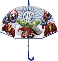 Marvel Kinderparaplu Avengers Junior 42 Cm Pvc Transparant