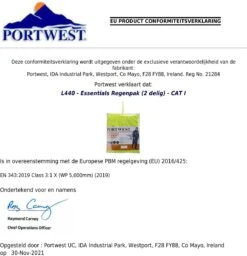 Portwest Regenpak 2 Delig Donker Blauw Maat XL 8 Portwest Regenpak 2 Delig Donker Blauw Maat XL -Regenjas En Paraplu 1160x1200