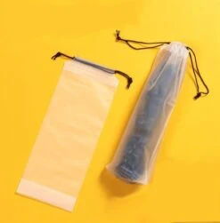 Merkloos Draagbare Paraplu Trekkoord Opbergtas – Herbruikbaar En Doorschijnend. -Regenjas En Paraplu 1180x1200 7