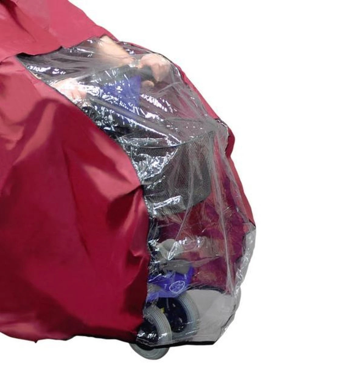 Aidapt poncho scootmobiel - rood Aidapt Poncho Scootmobiel - Rood -Regenjas En Paraplu 1186x1200 2