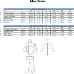 C-Line Regenpak Met Capuchon - Groen - Reflecterend - Nieuw Model - Volwassen Maat XXL -Regenjas En Paraplu 1191x1200 2