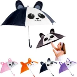 Kinderparaplu Voor Meisjes - Unicorn / Eenhoorn - Paraplu Voor Kinderen - Dieren - Paars - Kinder -Regenjas En Paraplu 1195x1200 11