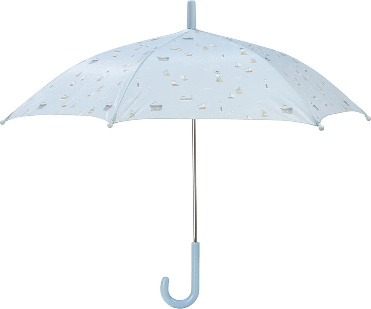 Little Dutch paraplu - Sailors Bay - kinderparaplu - blauw Little Dutch Paraplu - Sailors Bay - Kinderparaplu - Blauw -Regenjas En Paraplu