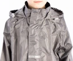 Ralka Regenpak - Junior - Grijs/Zwart - 176 -Regenjas En Paraplu 1200x1006