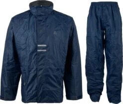 Ralka Regenpak - Senior - Marine/Antraciet - M -Regenjas En Paraplu 1200x1014