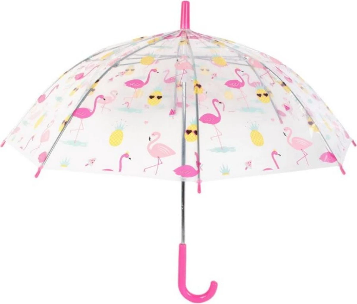 Kinderparaplu voor meisjes - Flamingo - Transparant - Zomer - Paraplu voor kinderen - Roze - Kinder Kinderparaplu Voor Meisjes - Flamingo - Transparant - Zomer - Paraplu Voor Kinderen - Roze - Kinder -Regenjas En Paraplu 1200x1022 1
