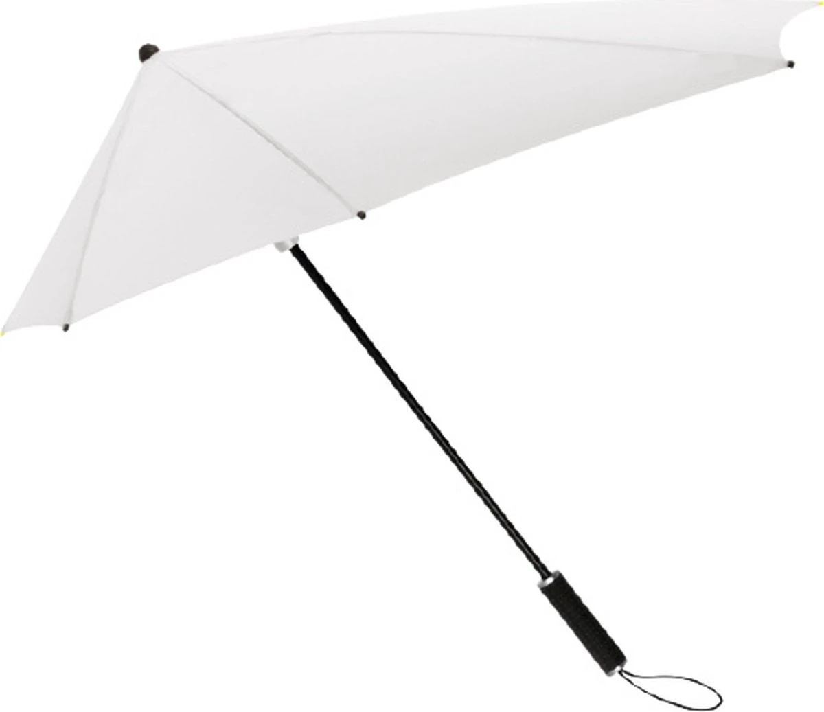 STORMaxi - Stormparaplu - Geschikt voor Windvlagen tot 100km/h - Ø 100 cm - Wit STORMaxi - Stormparaplu - Geschikt Voor Windvlagen Tot 100km/h - Ø 100 Cm - Wit -Regenjas En Paraplu