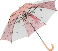 Kidzroom Fearless & Cuddle Paraplu - Peach - Unicorn -Regenjas En Paraplu 1200x1052 1