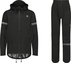 AGU Original Regenpak Essential - Zwart - XXXL - Dames & Heren - Waterdicht & Ademend -Regenjas En Paraplu 1200x1061 1