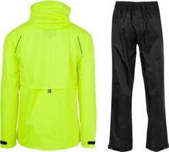 AGU Passat Regenpak Essential - Fluo Geel - M - Dames & Heren - Waterdicht -Regenjas En Paraplu 1200x1083 3