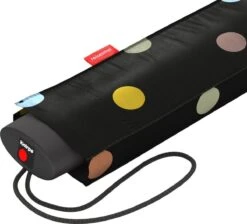 Reisenthel Umbrella Pocket Mini Opvouwbare Mini Paraplu - ø 97 Cm - Dots Zwart -Regenjas En Paraplu 1200x1089