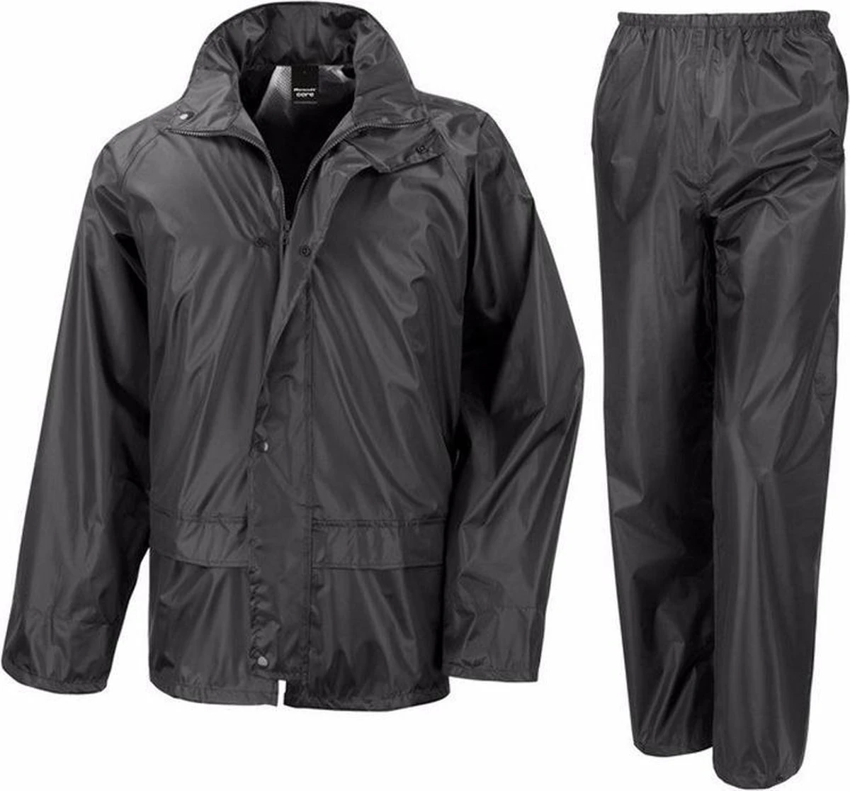 Zwart All Weather regenpak voor volwassenen 2XL (46/56) Result Zwart All Weather Regenpak Voor Volwassenen 2XL (46/56) -Regenjas En Paraplu 1200x1116 1