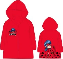 Merkloos Rode Regenjas Van Miraculous Ladybug Maat 116/122