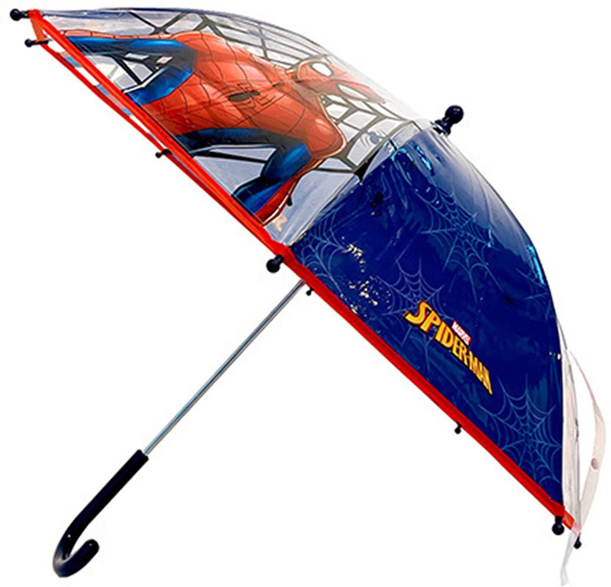 Marvel Spiderman kinderparaplu - blauw/rood - D73 cm Marvel Spiderman Kinderparaplu - Blauw/rood - D73 Cm -Regenjas En Paraplu 1200x1152 5