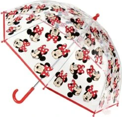 Disney Minnie Mouse Kinderparaplu - Gekleurd - D71 Cm