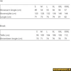 Merkloos Regenpak - Donker Groen XXL -Regenjas En Paraplu 1200x1188 1
