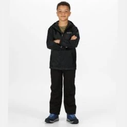 Regatta Pack It III Regenjas Junior Jas - Maat 164 - Unisex - Zwart -Regenjas En Paraplu 1200x1200 115