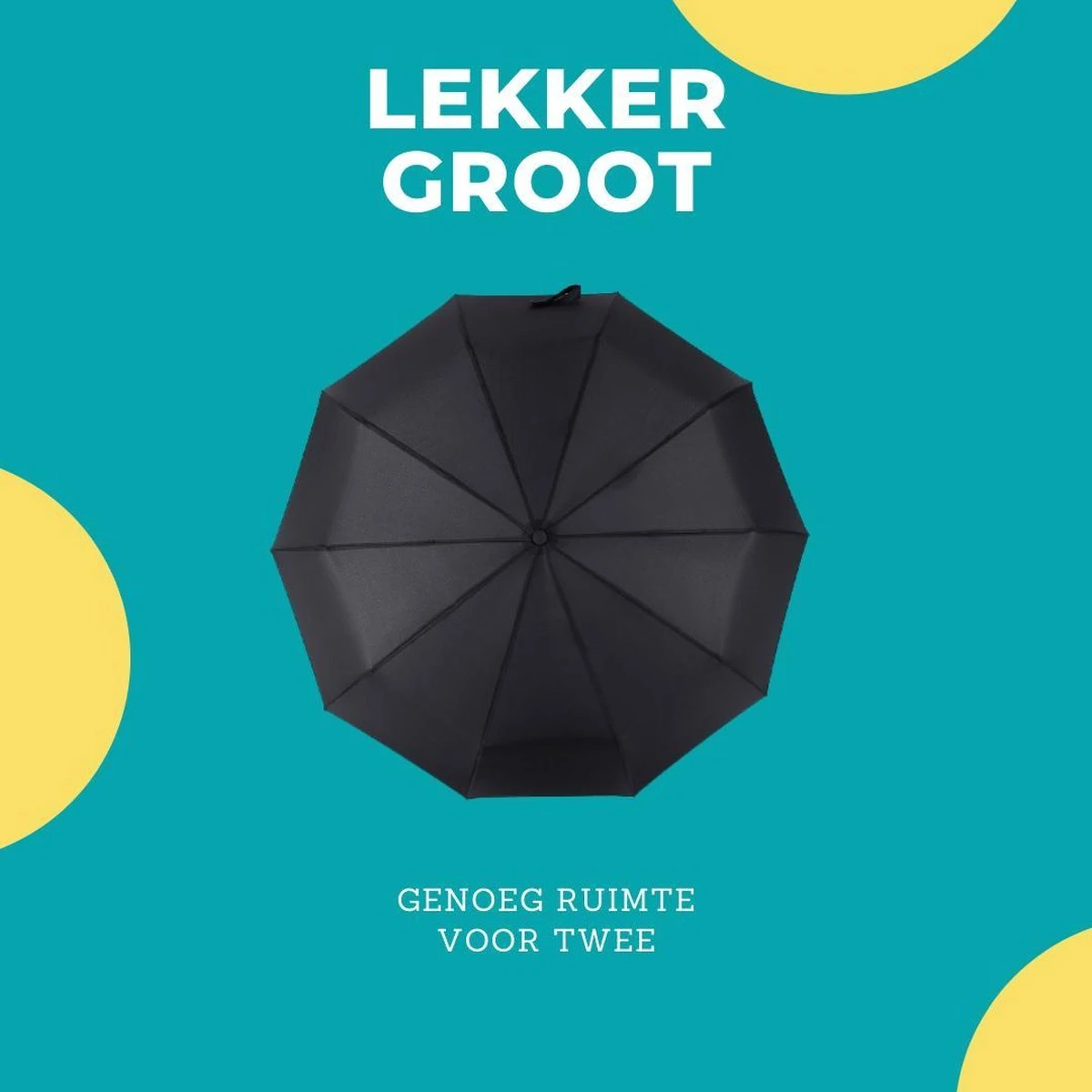 Paraplu - Stormparaplu - Opvouwbaar - Storm- en Regenbestendig - Automatisch Uitklapbaar - Zwart Paraplu - Stormparaplu - Opvouwbaar - Storm- En Regenbestendig - Automatisch Uitklapbaar - Zwart -Regenjas En Paraplu 1200x1200 125