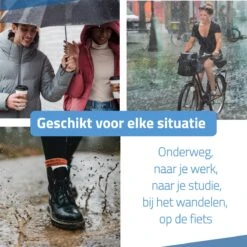 GOAT Outdoor® Stormparaplu - Paraplu - Opvouwbaar - Windproof Tot 100kmp/u - ⌀ 105 Cm - Paraplu - Zwart 5 GOAT Outdoor® Stormparaplu - Paraplu - Opvouwbaar - Windproof Tot 100kmp/u - ⌀ 105 Cm - Paraplu - Zwart -Regenjas En Paraplu 1200x1200 207