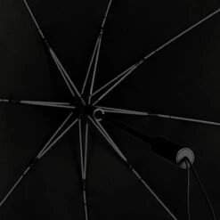 STORMaxi - Stormparaplu - Geschikt Voor Windvlagen Tot 100km/h - Ø 100 Cm - Zwart/Grijs -Regenjas En Paraplu 1200x1200 244
