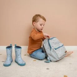 Little Dutch Regenlaars - Sailors Bay - Kinderregenlaarzen - Blauw - Mt 24/25 -Regenjas En Paraplu 1200x1200 460