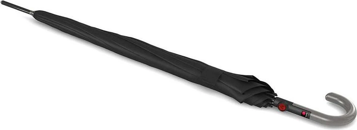 Knirps Paraplu's T Line AC - zwart Knirps Paraplu's T Line AC - Zwart -Regenjas En Paraplu