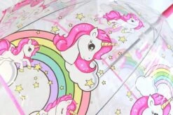 Kids Licensing Paraplu Unicorn + Rugzak Meisjes | Doorzichtige Koepelparaplu Ø70cm Kind | Eenhoorn Gymtas US01 -Regenjas En Paraplu 1200x799 19
