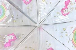Kids Licensing Paraplu Unicorn + Rugzak Meisjes | Doorzichtige Koepelparaplu Ø70cm Kind | Eenhoorn Gymtas US01 -Regenjas En Paraplu 1200x799 21