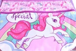Kids Licensing Paraplu Unicorn + Rugzak Meisjes | Doorzichtige Koepelparaplu Ø70cm Kind | Eenhoorn Gymtas US01 -Regenjas En Paraplu 1200x799 23