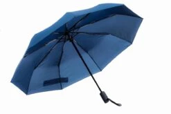 Merkloos Fredricks - Sterke Compacte Opvouwbare Tasformaat Paraplu - Stormbestendig >100 Km/u - Opent En Sluit Automatisch - Ø 97cm - Waterafstotende Teflon Coating - Sneldrogend - Donkerblauw -Regenjas En Paraplu 1200x800 15