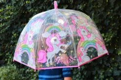 Kids Licensing Paraplu Unicorn + Rugzak Meisjes | Doorzichtige Koepelparaplu Ø70cm Kind | Eenhoorn Gymtas US01 -Regenjas En Paraplu 1200x800 27
