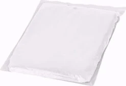 Merkloos 15x Wegwerp Regenponcho Wit - Wegwerp Poncho Voor Volwassenen -Regenjas En Paraplu 1200x820
