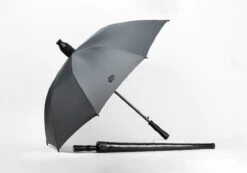 Ooely UnderCover Paraplu Met Geïntegreerde Non-drip Cover