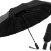 Beefree Automatische MONSTER Stormparaplu Met 16 Panelen Ø 104 Cm - Zwart -Regenjas En Paraplu 1200x866