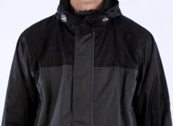 Ralka Regenpak - Intensive - Zwart/Antraciet - M -Regenjas En Paraplu 1200x873