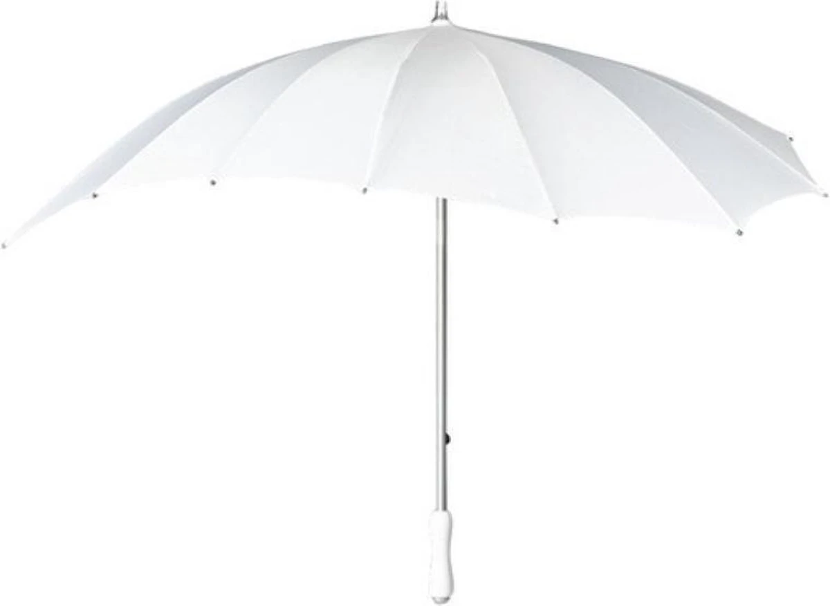 Impliva - Hartvormige Paraplu - UV-Bescherming - Ø 84 cm - Wit Impliva - Hartvormige Paraplu - UV-Bescherming - Ø 84 Cm - Wit -Regenjas En Paraplu 1200x877 1