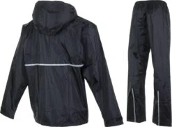 AGU Passat Regenpak Essential - Zwart - M - Dames & Heren - Waterdicht -Regenjas En Paraplu 1200x888