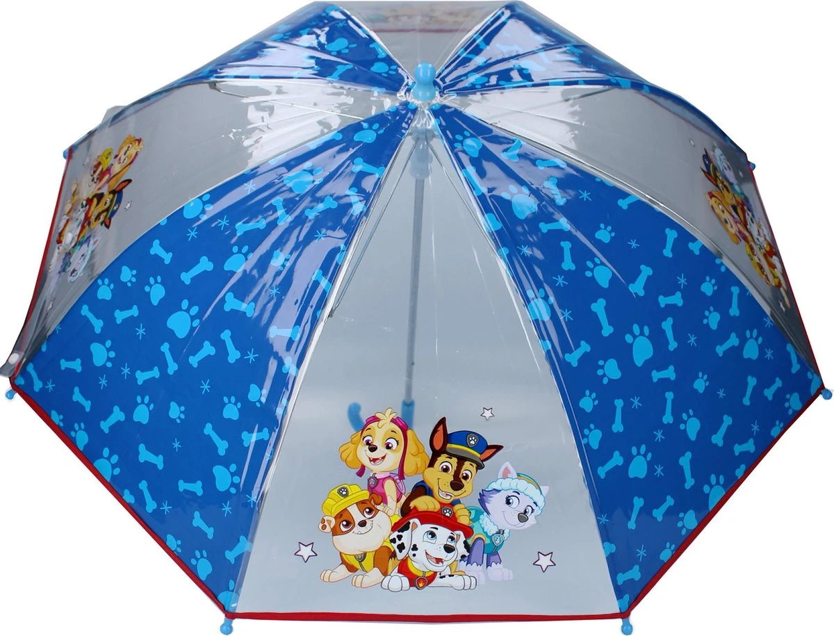PAW Patrol - Paraplu - Umbrella Party - 78 cm - Blauw PAW Patrol - Paraplu - Umbrella Party - 78 Cm - Blauw -Regenjas En Paraplu