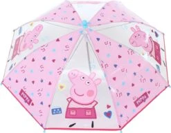 Peppa Pig Rainy Days Paraplu - Roze -Regenjas En Paraplu 1200x939