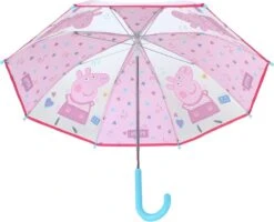 Peppa Pig Rainy Days Paraplu - Roze -Regenjas En Paraplu 1200x970