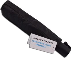 Automatische Stormparaplu - Paraplu – Automatisch, Opvouwbaar & Windproof Tot 70 - 80 Km P/u - Ø 95 Cm - 7 Panelen - Dubbele Laag - Zwart -Regenjas En Paraplu 1200x982 1