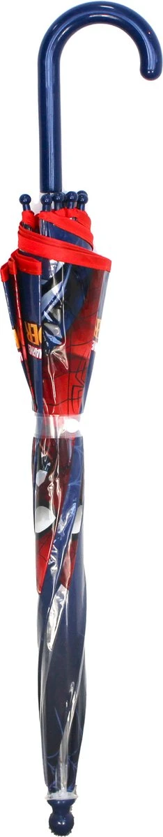 Marvel Spiderman kinderparaplu - blauw/rood - D73 cm Marvel Spiderman Kinderparaplu - Blauw/rood - D73 Cm -Regenjas En Paraplu
