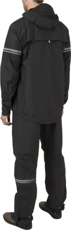 AGU Original Regenpak Essential - Zwart - XXXL - Dames & Heren - Waterdicht & Ademend -Regenjas En Paraplu 371x1200 1
