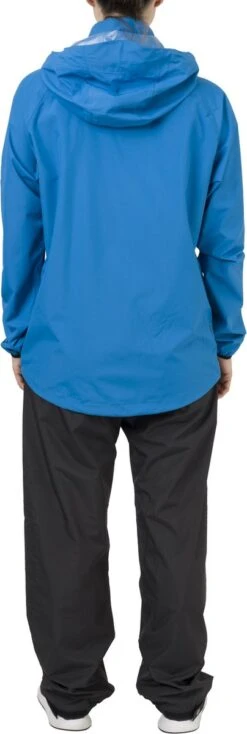AGU GO Regenpak Essential Dames & Heren - Blauw - L - Waterdicht & Ademend -Regenjas En Paraplu 404x1200
