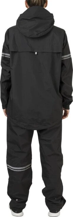 AGU Original Regenpak Essential - Zwart - XXXL - Dames & Heren - Waterdicht & Ademend -Regenjas En Paraplu 404x1200 3