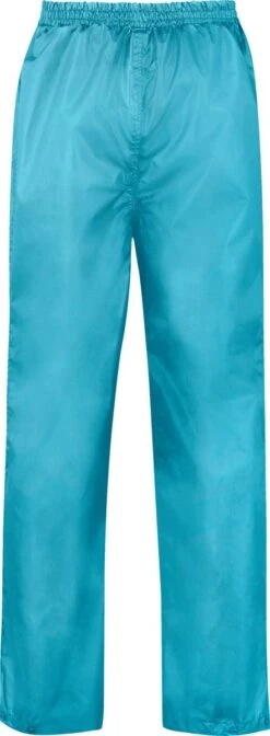 BJØRNSON Dusch Regenpak Dames & Heren - Waterdicht - Maat 3XL - Aqua Blauw -Regenjas En Paraplu 441x1200