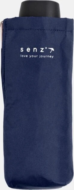 Senz Micro Opvouwbare Paraplu Midnight Blue 7 Senz Micro Opvouwbare Paraplu Midnight Blue -Regenjas En Paraplu 472x1200