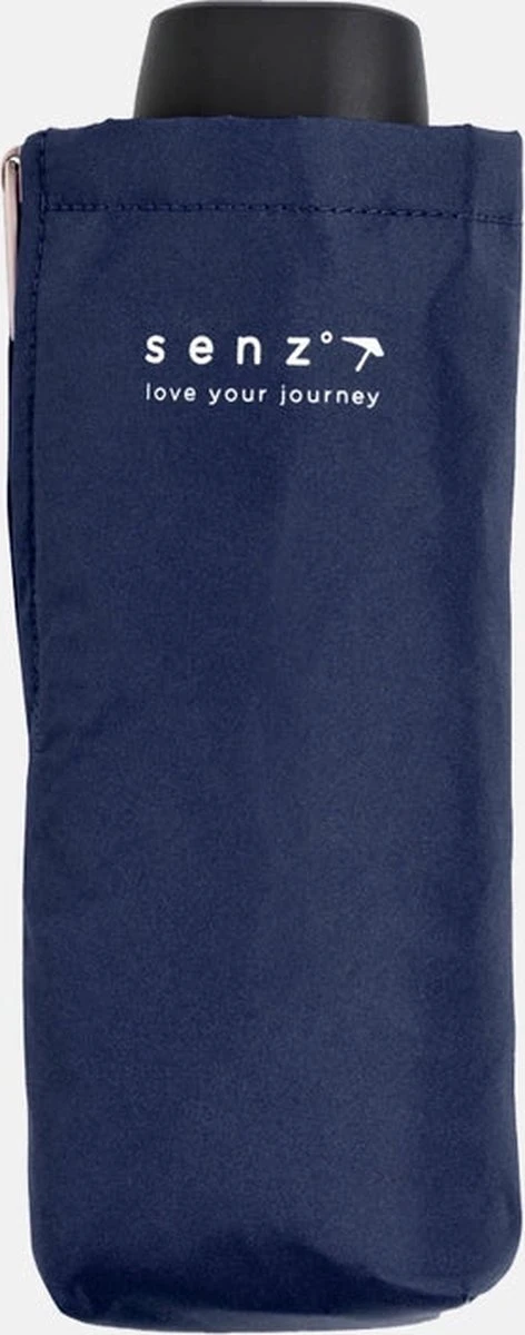 Senz micro opvouwbare paraplu midnight blue Senz Micro Opvouwbare Paraplu Midnight Blue -Regenjas En Paraplu